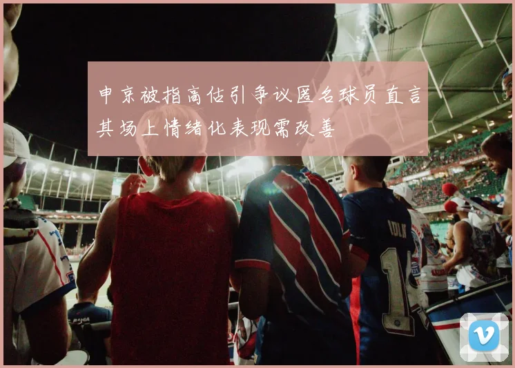 申京被指高估引争议匿名球员直言其场上情绪化表现需改善